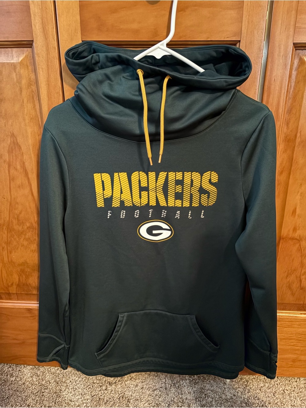 Fanatics Green and Gold Green Bay Packers cowl neck Hoodie